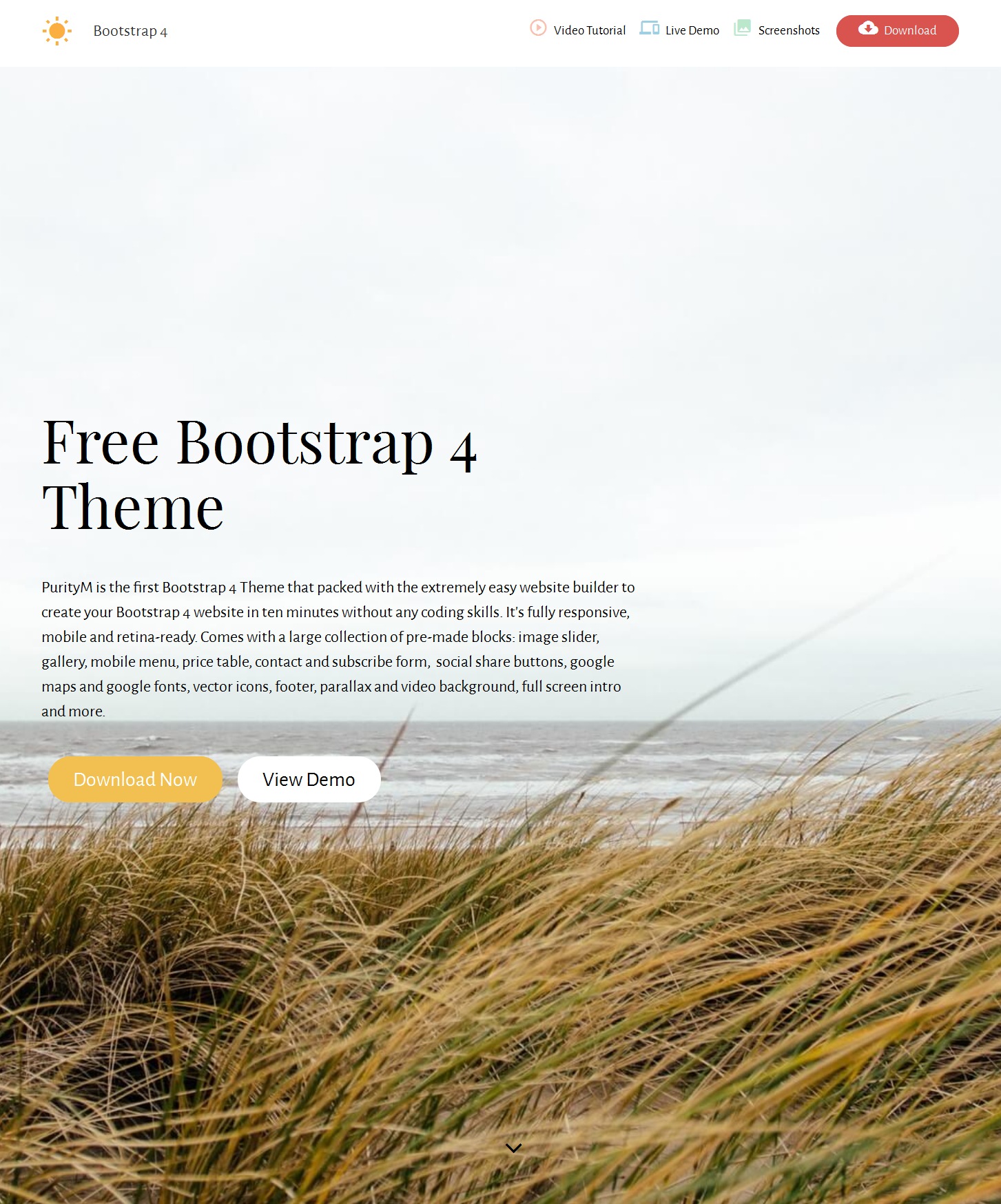 CSS3 Bootstrap Starter Theme