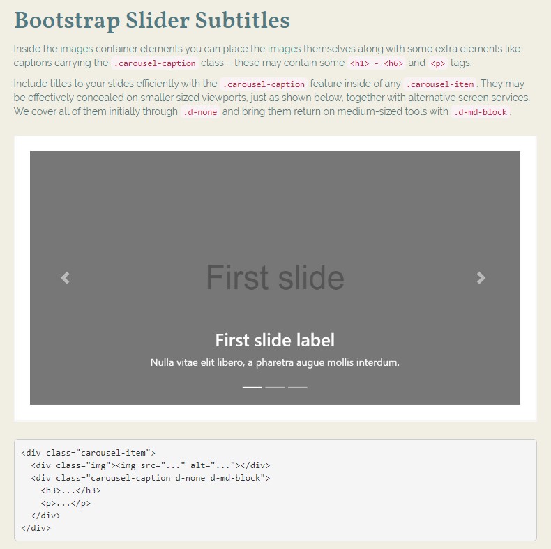  Bootstrap Image Slider With Thumbnail 