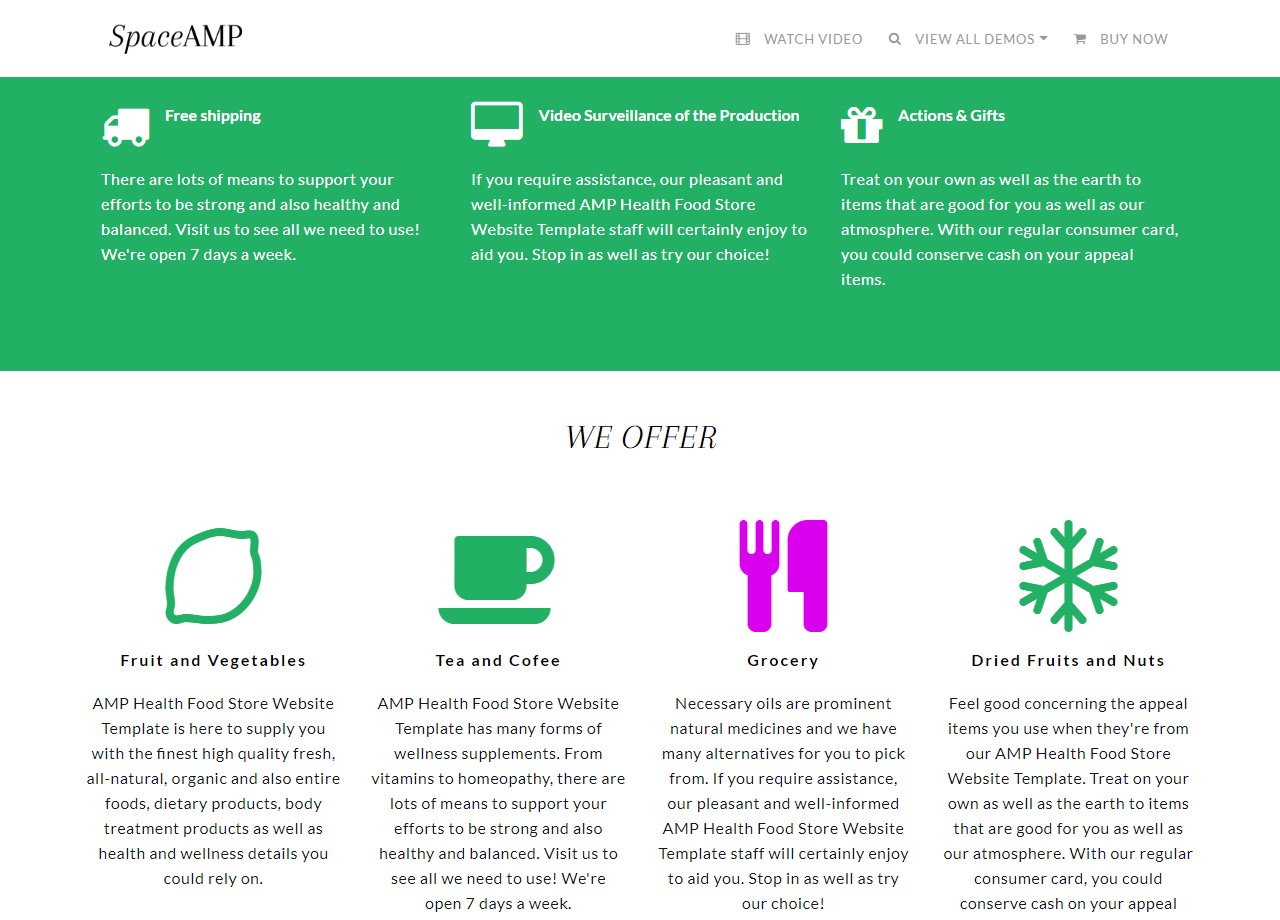 AMP Website
